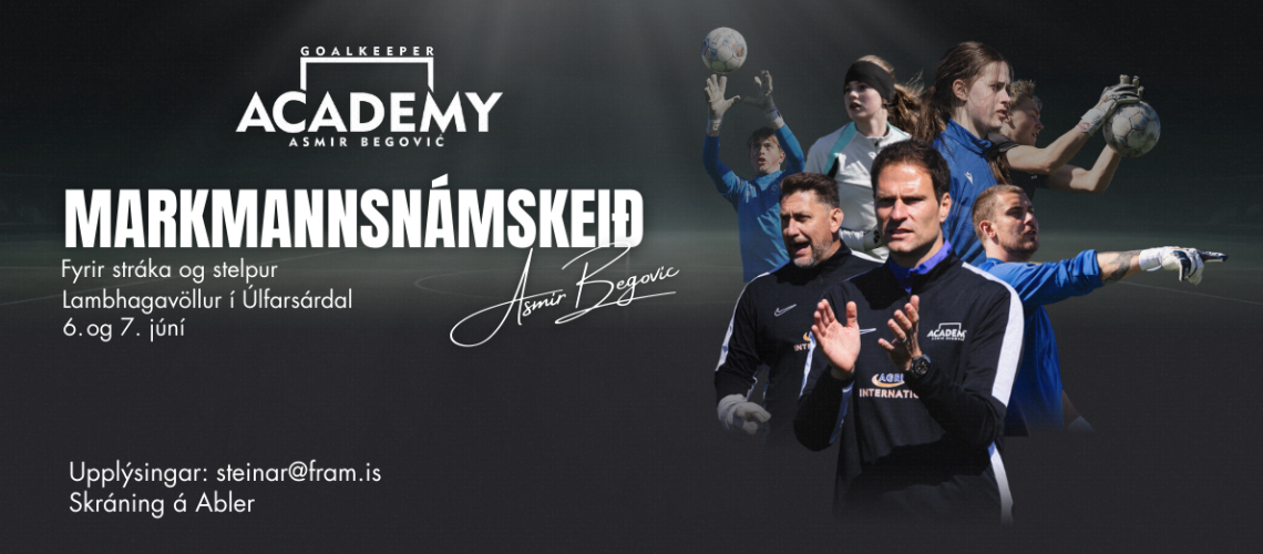 ASMIR Markmannsnámskeið_banner