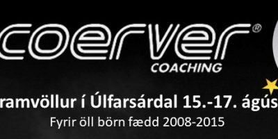 Coerver Coaching - Framvöllur í águst (2)