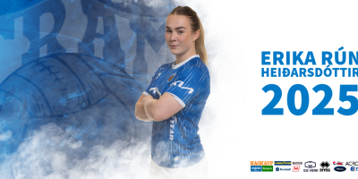 Erika framlengir-banner
