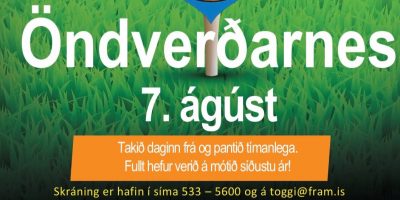 FRAM Open 2020 auglýsing