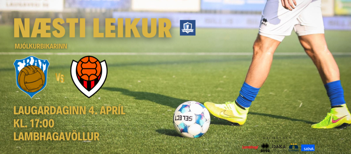 FRAM - Vík, mjólkub. banner