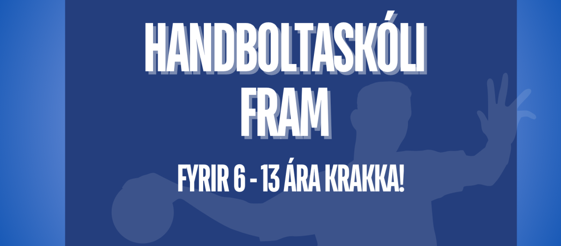 Handboltaskóli banner