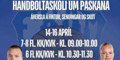 Handboltaskóli páskar vefur