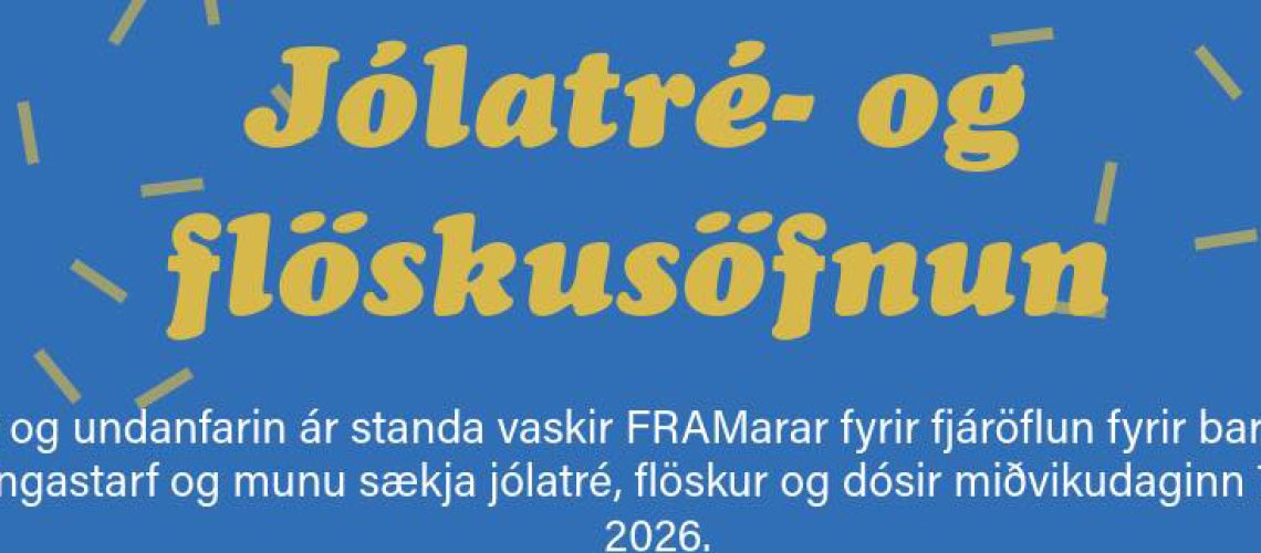 Jólatré og dósir 2026 vefur