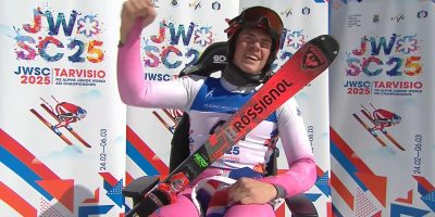 Jón Erik á HM unglinga 2025.