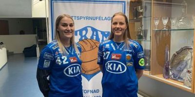 Kristrún og Katrín Ósk vefur
