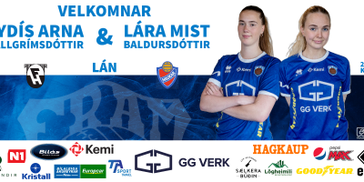Leikmannasigning_banner_Eydís og LáraMist-1 (2)