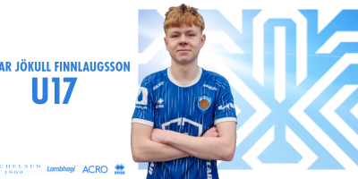 Óskar Jökull U17 banner