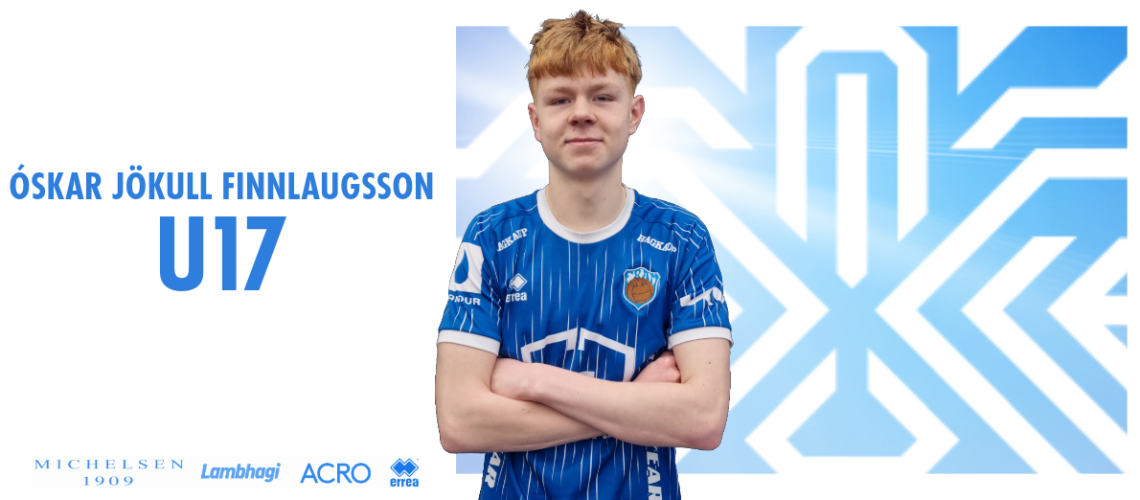 Óskar Jökull U17 banner