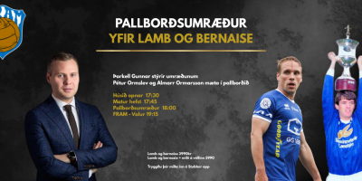 Pallborð Banner