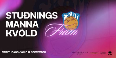 Stuðningsmannakvöld - banner