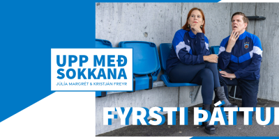 Upp með sokkana banner