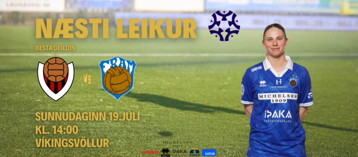 Víkingur - FRAM kv. banner
