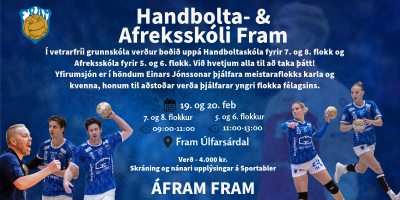 handboltaskóli feb. 2024.