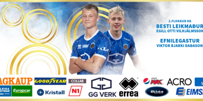 lokahófbanner 2. fl.karla